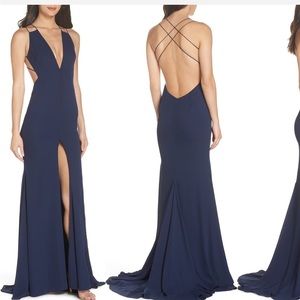 Fame & Partners Surreal Dreamer Cutout Gown